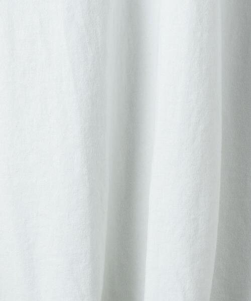 Upcycle(アップサイクル)の「<Upcycle(アップ サイクル)>ロング ノースリーブプルオーバー(Tシャツ/カットソー・レディース・ホワイト/ブラック・LARGE)」の6枚目の写真