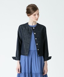 新品タグ付き【LOULOU WILLOUGHBY】デニムクルージャケット LOULOU WILLOUGHBY】エコデニム クルージャケット|allureville