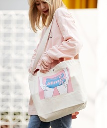 atmos pink | atmos x 古塔つみ TOTE BAG / アトモス x コトウツミ トートバッグ 【SP】(トートバッグ)
