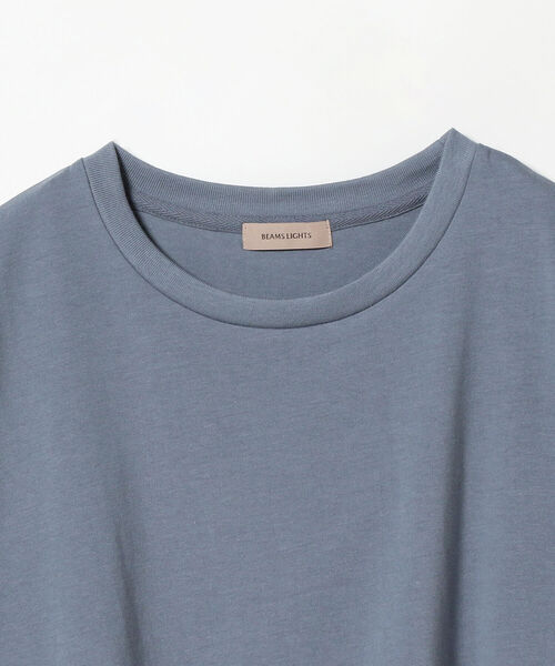 BEAMS LIGHTS（ビームスライツ）の「BEAMS LIGHTS / 天竺 コットン ミニ Tシャツ（Tシャツ/カットソー・レディース・ホワイト/ライトブルー/ブラック・FREE）」の17枚目の写真