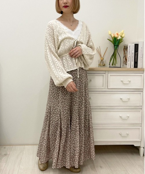 apres jour（アプレジュール）の「リブレースインナー【ZOZOTOWN限定アイテム】（タンクトップ・レディース・アイボリー/ブラック/ピンクベージュ/オフホワイト・X-LARGE/フリー）」の9枚目の写真