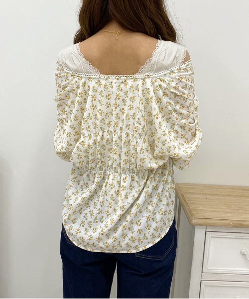 apres jour（アプレジュール）の「リブレースインナー【ZOZOTOWN限定アイテム】（タンクトップ・レディース・アイボリー/ブラック/ピンクベージュ/オフホワイト・X-LARGE/フリー）」の12枚目の写真