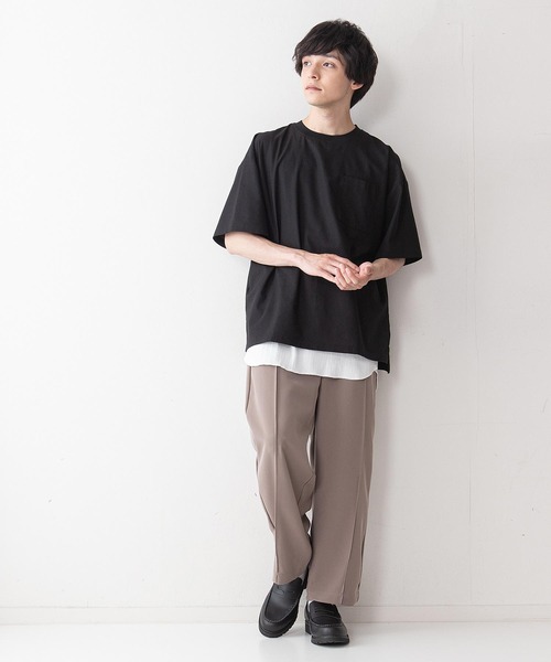 UNIIT(ユニット)の「【UNIIT】レイヤードリブタンクトップ(タンクトップ・メンズ・ホワイト/ブラック・MEDIUM/LARGE/X-LARGE)」の5枚目の写真