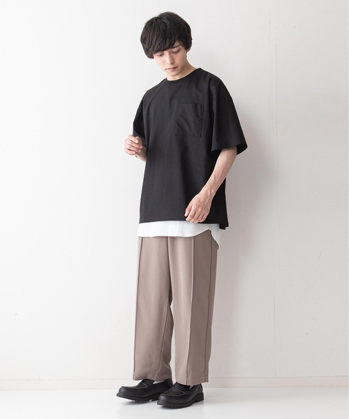 UNIIT(ユニット)の「【UNIIT】レイヤードリブタンクトップ(タンクトップ・メンズ・ホワイト/ブラック・MEDIUM/LARGE/X-LARGE)」の6枚目の写真
