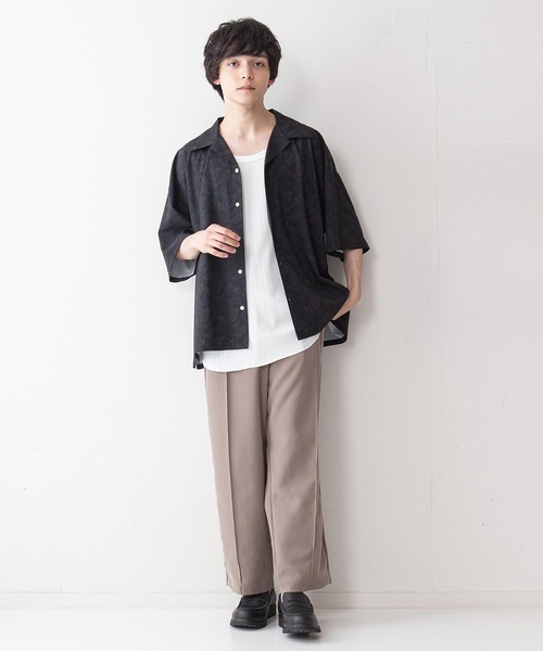 UNIIT(ユニット)の「【UNIIT】レイヤードリブタンクトップ(タンクトップ・メンズ・ホワイト/ブラック・MEDIUM/LARGE/X-LARGE)」の7枚目の写真
