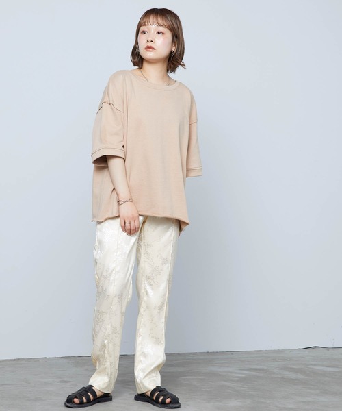 リングスナップボタン2WAYカットオフTシャツ