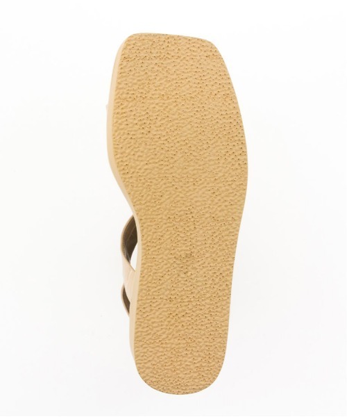 RANDA(ランダ)の「ストレスフリー/ジュート×スタッズトングスポーツサンダル(サンダル・レディース・ブラック/ベージュ/クリーム・LL/S/M/L)」の14枚目の写真