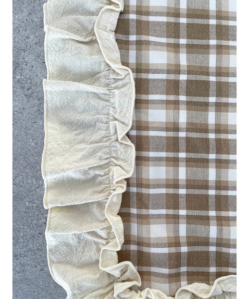 SLURR(スラ―)の「フリルチェッククロス(その他小物・レディース・チェック・FREE)」の7枚目の写真