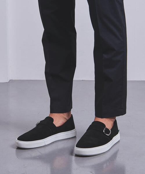 SOVEREIGN（ソブリン）の「＜SOVEREIGN（ソブリン）＞  ポプリン ハーフギャザー イージーパンツ（その他パンツ・メンズ・ベージュ/ネイビー・SMALL/MEDIUM/LARGE/X-LARGE）」の3枚目の写真