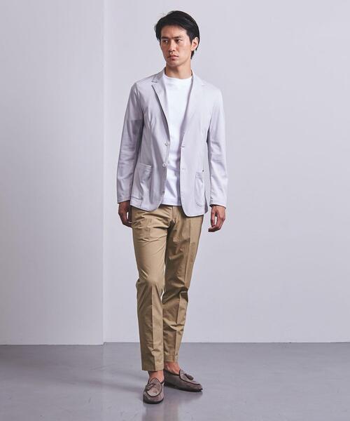 SOVEREIGN（ソブリン）の「＜SOVEREIGN（ソブリン）＞  ポプリン ハーフギャザー イージーパンツ（その他パンツ・メンズ・ベージュ/ネイビー・SMALL/MEDIUM/LARGE/X-LARGE）」の6枚目の写真