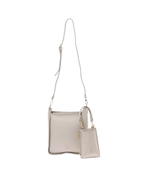 koe（コエ）の「スマホケース付き2WAYショルダー*（トートバッグ・レディース・イエロー/モカ/ブラック/ライトグレー・FREE）」の21枚目の写真