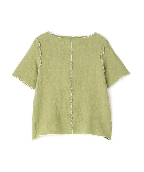 N.(N. Natural Beauty Basic)(エヌエヌナチュラルビューティーベーシック)の「◆フロントシームブラウス(シャツ/ブラウス・レディース・ブラック/ライトグリーン/アイボリー・MEDIUM)」の16枚目の写真