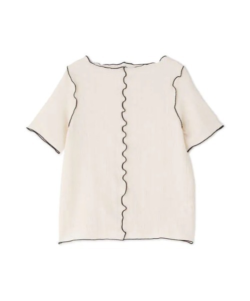 N.(N. Natural Beauty Basic)(エヌエヌナチュラルビューティーベーシック)の「◆フロントシームブラウス(シャツ/ブラウス・レディース・ブラック/ライトグリーン/アイボリー・MEDIUM)」の18枚目の写真