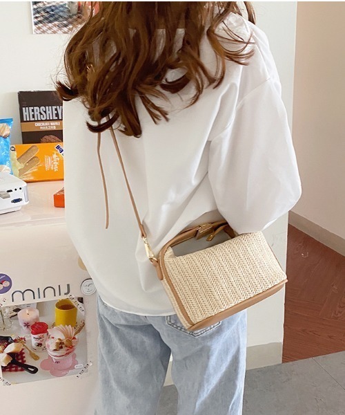 yuue' ( wear )（ユーイ）の「2way サマーかごバッグ / ハンドバッグ（ハンドバッグ・レディース・ベージュ・FREE）」の10枚目の写真