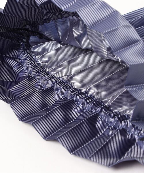 salle de bal（サルデバル）の「プリーツドローバッグ PLEATS BAG  巾着エコバッグ（ショルダーバッグ・レディース・ブラック/ベージュ/ブラウン/ピンク/ブルー/グリーン・FREE）」の9枚目の写真