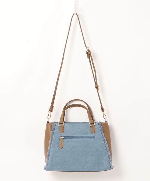 CECIL McBEE(セシルマクビー)の「【CECIL McBEE / セシルマクビー】 エイティ 2wayハンドバッグ(ハンドバッグ・レディース・ブラック/オフホワイト/ネイビー/ブルー・FREE)」の5枚目の写真