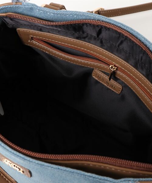 CECIL McBEE(セシルマクビー)の「【CECIL McBEE / セシルマクビー】 エイティ 2wayハンドバッグ(ハンドバッグ・レディース・ブラック/オフホワイト/ネイビー/ブルー・FREE)」の12枚目の写真