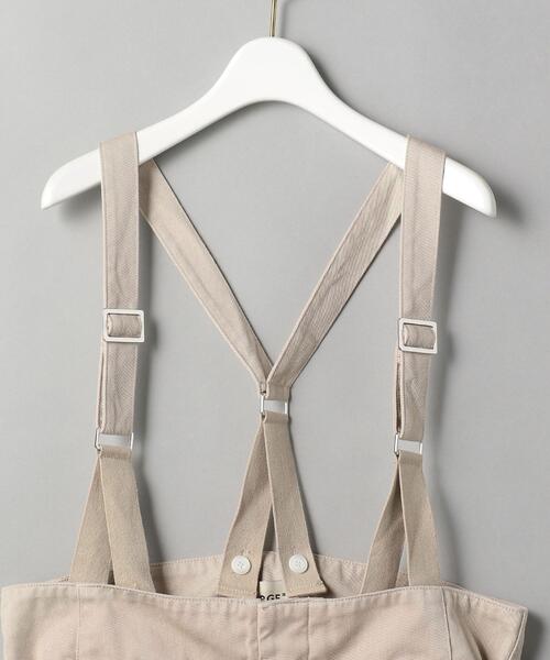 SERGE de bleu（サージ）の「＜SERGE de bleu＞サロペット Ψ（サロペット/オーバーオール・レディース・ベージュ・FREE）」の9枚目の写真