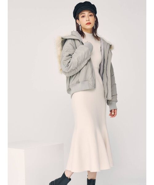 MERCURYDUO(マーキュリーデュオ)の「フェイクスエードキャスケット(キャスケット・レディース・ブラック/ベージュ/ブラウン・FREE)」の7枚目の写真