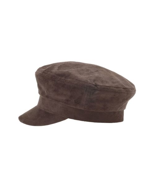 MERCURYDUO(マーキュリーデュオ)の「フェイクスエードキャスケット(キャスケット・レディース・ブラック/ベージュ/ブラウン・FREE)」の8枚目の写真