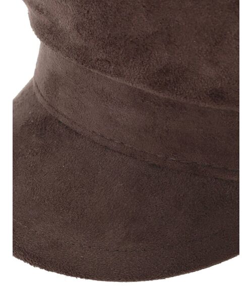 MERCURYDUO(マーキュリーデュオ)の「フェイクスエードキャスケット(キャスケット・レディース・ブラック/ベージュ/ブラウン・FREE)」の10枚目の写真