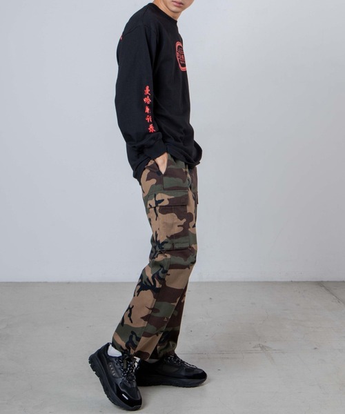 Manhattan Records（マンハッタン レコーズ）の「∴WEGO/Manhattan Records × 台風飯店コラボロンT（Tシャツ/カットソー・メンズ・ホワイト/ブラック・X-LARGE/XX-LARGE/MEDIUM/LARGE）」の13枚目の写真