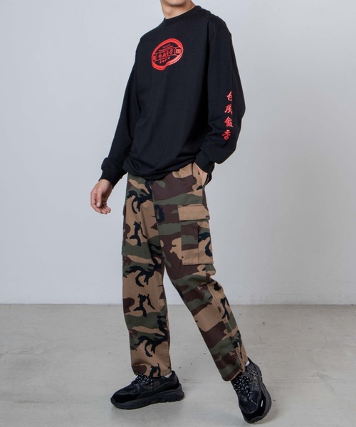 Manhattan Records（マンハッタン レコーズ）の「∴WEGO/Manhattan Records × 台風飯店コラボロンT（Tシャツ/カットソー・メンズ・ホワイト/ブラック・X-LARGE/XX-LARGE/MEDIUM/LARGE）」の14枚目の写真