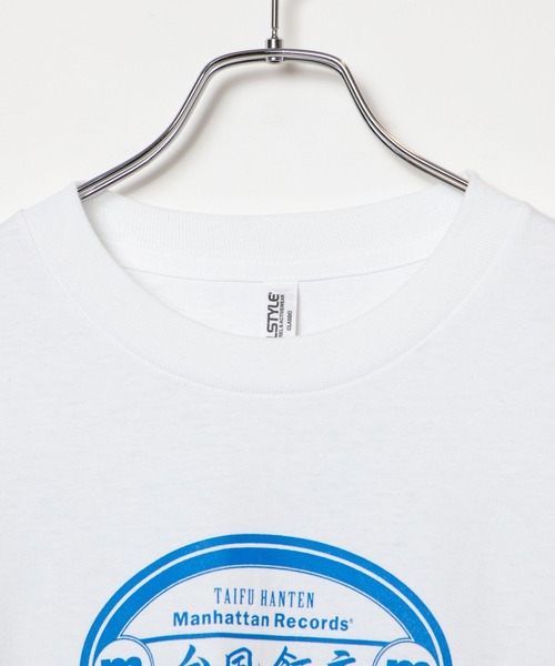 Manhattan Records（マンハッタン レコーズ）の「∴WEGO/Manhattan Records × 台風飯店コラボロンT（Tシャツ/カットソー・メンズ・ホワイト/ブラック・X-LARGE/XX-LARGE/MEDIUM/LARGE）」の19枚目の写真