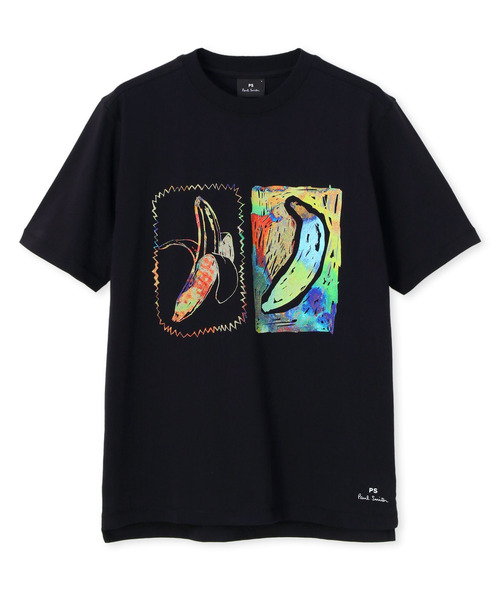 BANANA プリントオーガニックコットンTシャツ / 212569 226T(Tシャツ BANANA プリントオーガニックコットンTシャツ / 212569 226T(Tシャツ