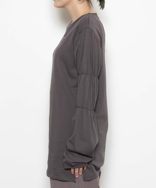 WEGO(ウィゴー)の「WEGO/パフスリーブロゴロンT(Tシャツ/カットソー・レディース・アイボリー/スミクロ・FREE)」の13枚目の写真