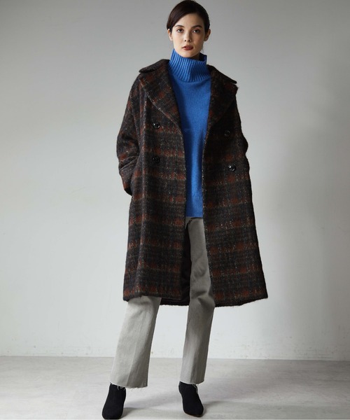 2023 A/W ⭐︎TICCAコート　ブラウン　Ｐコート 2023 A/W ⭐︎TICCAコートブラウンPコート