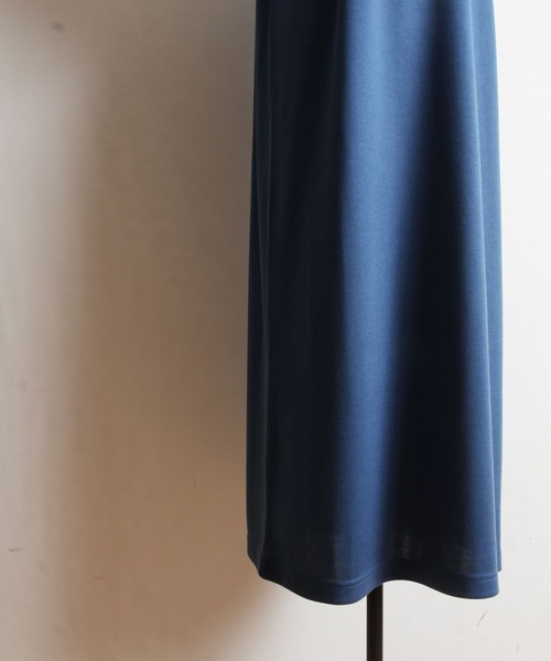 tocco closet（トッコ　クローゼット）の「布帛バルーンスリーブポンチワンピース（ワンピース・レディース・ブラック/ブルー・M）」の14枚目の写真