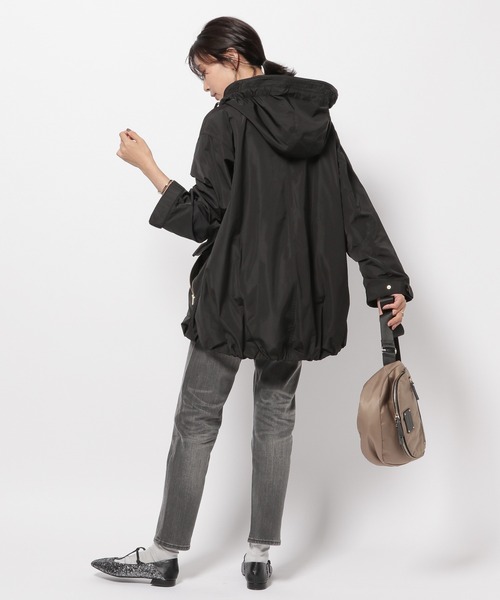 BARNYARDSTORM（バンヤードストーム）の「BARNYARDSTORM / 裾バルーンブルゾン（マウンテンパーカー・レディース・ブラック/ベージュ/カーキ/ネイビー・0/1/2）」の14枚目の写真