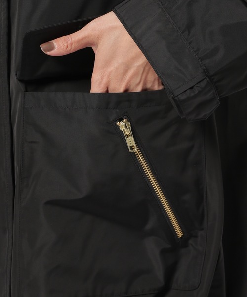 BARNYARDSTORM（バンヤードストーム）の「BARNYARDSTORM / 裾バルーンブルゾン（マウンテンパーカー・レディース・ブラック/ベージュ/カーキ/ネイビー・0/1/2）」の8枚目の写真