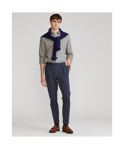 POLO RALPH LAUREN（ポロ ラルフ ローレン）の「クラシック フィット ガーメントダイド オックスフォード シャツ（シャツ/ブラウス・メンズ・グレー系・S/XL/M/XXL/L/XS）」の4枚目の写真