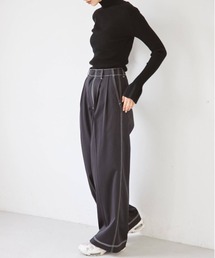 TODAYFUL | TODAYFUL(トゥデイフル) "Satin Stitch Trousers"サテンステッチトラウザーズ/12120724(その他パンツ)