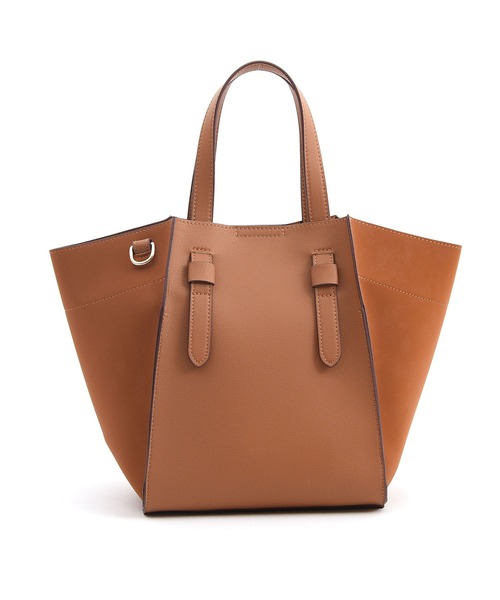 COOCO(クーコ)の「フェイクレザー2WAYトートバッグ(トートバッグ・レディース・ブラック/スモークピンク/キャメル/グレー系その他/グリーン・9)」の17枚目の写真