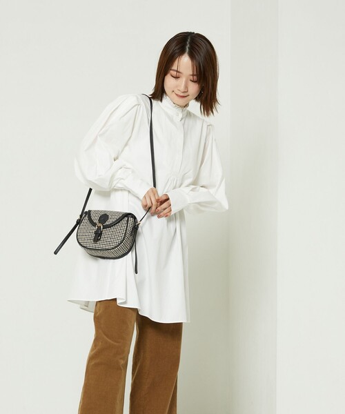 FREAK'S STORE(フリークスストア)の「フリルスタンドカラーボリュームスリーブシャツ(シャツ/ブラウス・レディース・ブラック/その他/ホワイト・フリ-)」の12枚目の写真