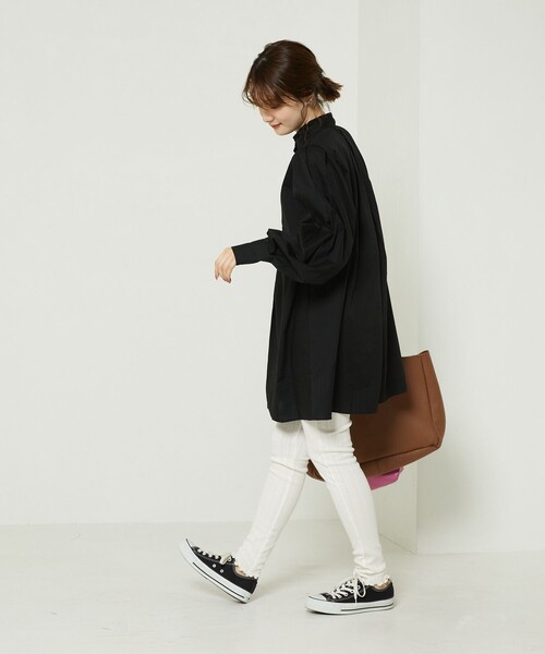 FREAK'S STORE(フリークスストア)の「フリルスタンドカラーボリュームスリーブシャツ(シャツ/ブラウス・レディース・ブラック/その他/ホワイト・フリ-)」の17枚目の写真