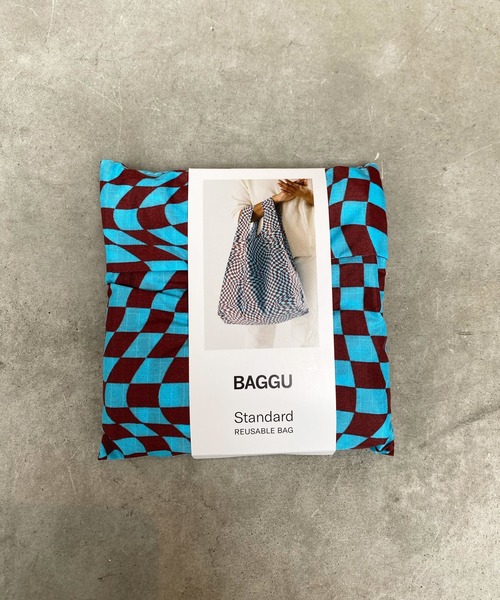 BAGGU(バグー)の「【BAGGU/バグゥ】STANDARD BAGGU 2021AW(エコバッグ/サブバッグ・レディース・グリーン/ブルー系その他/バイオレット/ピンク/イエロー・FREE)」の8枚目の写真