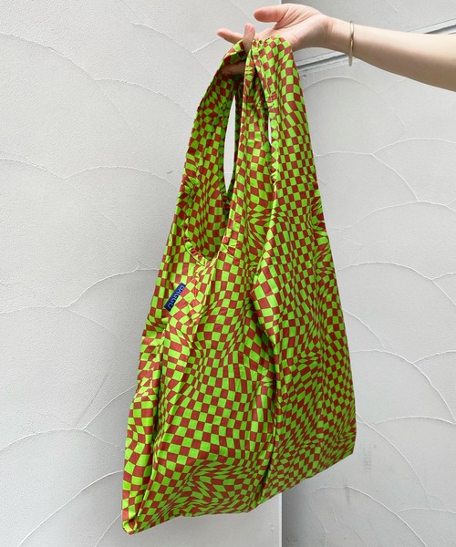 BAGGU(バグー)の「【BAGGU/バグゥ】STANDARD BAGGU 2021AW(エコバッグ/サブバッグ・レディース・グリーン/ブルー系その他/バイオレット/ピンク/イエロー・FREE)」の10枚目の写真