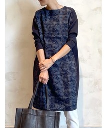 BEARDSLEY | ペイズリー刺繍ワンピース(ワンピース)