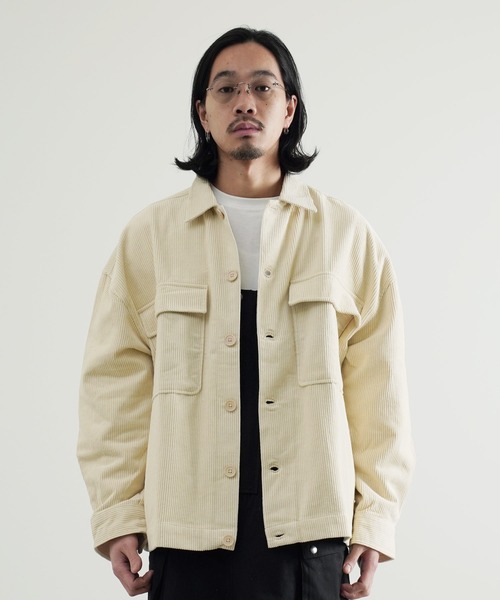 【 CIDER 】コーデュロイ オーバーサイズ ジャケット STYLEBLOCK ジャケット テーラードジャケット コーデュロイ 秋