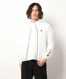FILA GOLF/フィラゴルフ ワンポイントロゴ 袖プリント 撥水加工 ストレッチ ブルゾン