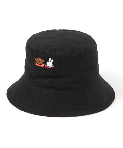 studio CLIP（スタディオクリップ）の「ツイルバケットハット〔Dick Brunaコラボ〕（ハット・レディース・ブラック/ベージュ/ネイビー・FREE）」の12枚目の写真