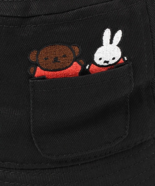 studio CLIP（スタディオクリップ）の「ツイルバケットハット〔Dick Brunaコラボ〕（ハット・レディース・ブラック/ベージュ/ネイビー・FREE）」の10枚目の写真