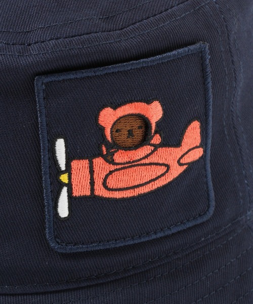 studio CLIP（スタディオクリップ）の「ツイルバケットハット〔Dick Brunaコラボ〕（ハット・レディース・ブラック/ベージュ/ネイビー・FREE）」の5枚目の写真