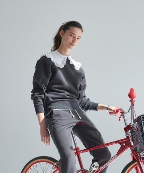 THE SHINZONE（ザ　シンゾーン）の「Shinzone NEW COMMON SWEAT 19AMSCU62（スウェット・レディース・ブラック/グレー/オレンジ・FREE）」の7枚目の写真