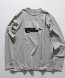 BARNS OUTFITTERS | 【BARNS OUTFITTERS/バーンズアウトフィッターズ】別注 プリント ロングスリーブTシャツ ロンT(Tシャツ/カットソー)