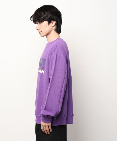 MANASTASH×LFYT/マナスタッシュ×エルエフワイティー　HEMP LOGO CREW SWEAT ヘンプロゴスウェット